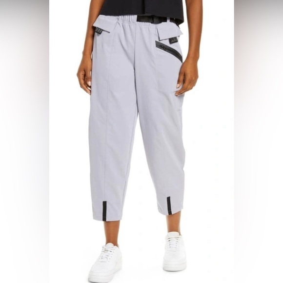 Nike Sportswear Tech Pack Curve Woven Pants Light Gray Size S/P - Picture 1 of 15
